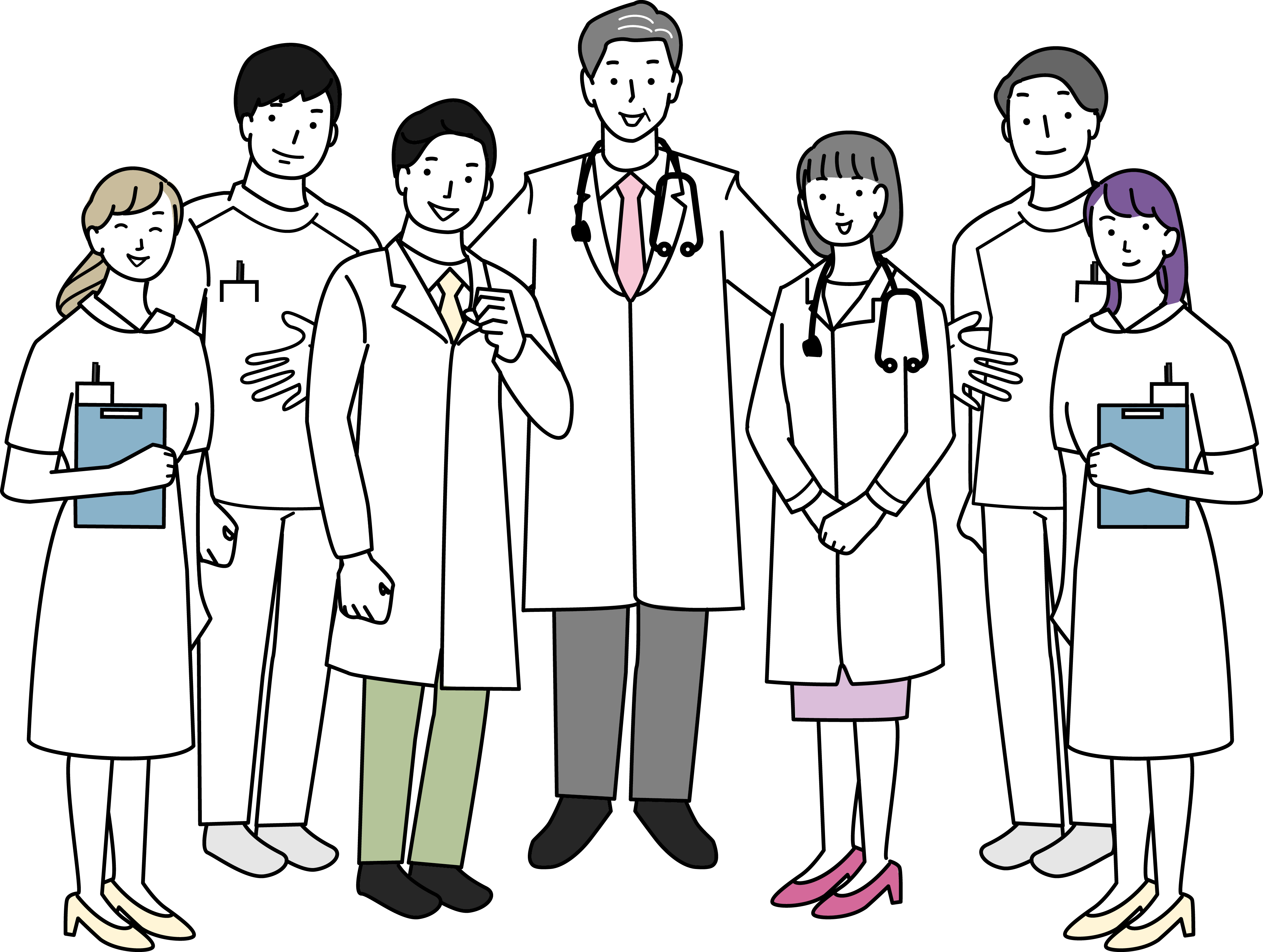 多職種チームのイメージ